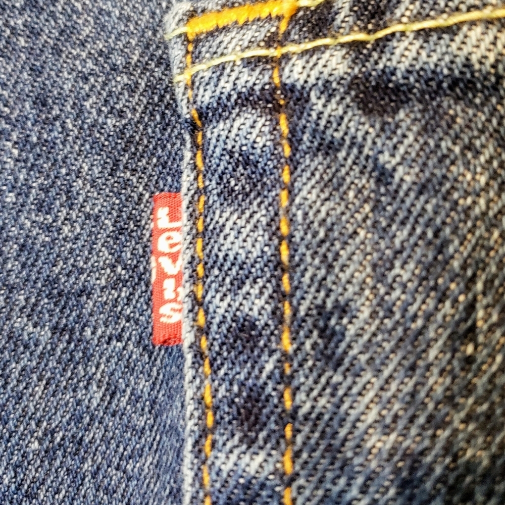 Levi's Jeans Men's Size 44X29 550 Relaxed Fit Dark Wash Brand New With Tags - Picture 7 of 16